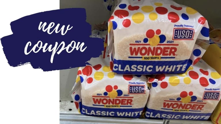 New Wonder Bread Coupon Available to Print!