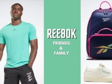 Reebok | 50% Off Sale + 30% Off Sitewide