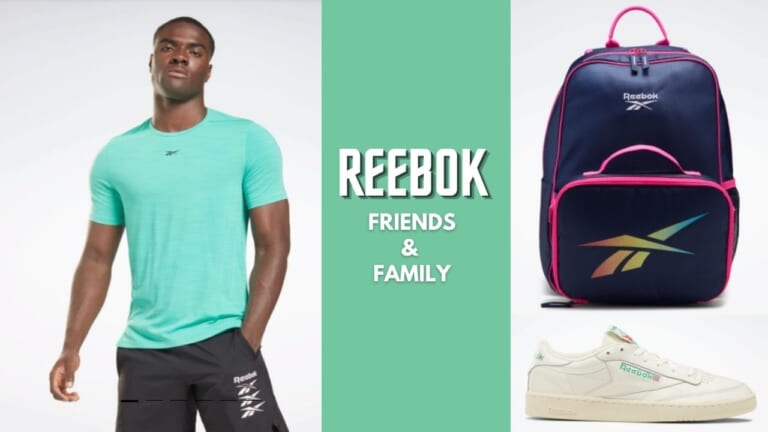 Reebok | 50% Off Sale + 30% Off Sitewide
