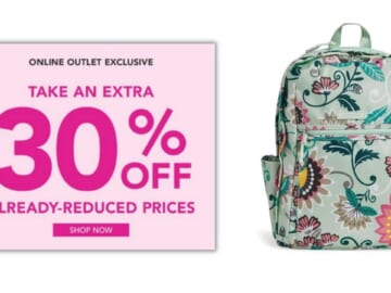 Vera Bradley | 30% Off + Travel Bundles