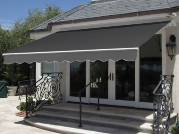 Retractable Patio Awning Cover for $169.99 shipped!