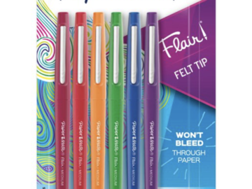Paper Mate Flair Pens, 6-Pack for just $3.97!
