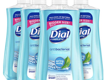 Dial Antibacterial Liquid Hand Soap, 4-Pack for just $5.59 shipped!