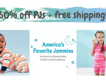 Carter’s | 60% Off Pajamas + Free Shipping