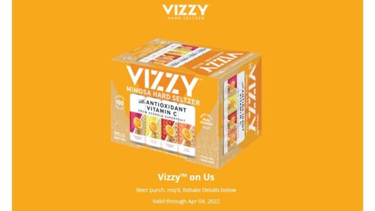 Free Vizzy Hard Seltzer With Rebate
