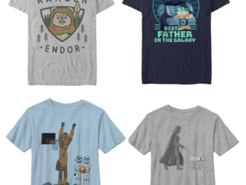 Huge Sale on Star Wars Graphic Tees for the Family!