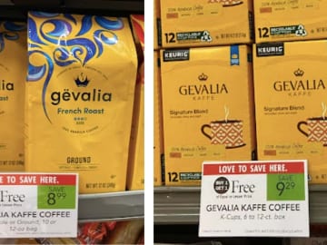 Gevalia Kaffee Coffe & K-Cups Deals at Publix