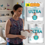 36 Mega Rolls Angel Soft Ultra Toilet Paper as low as $25.04 Shipped Free (Reg. $32.99) | 70¢/Roll – Save more with Subscribe & Save coupons!