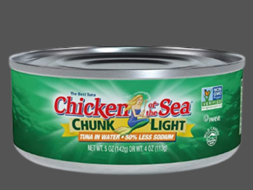 24-Pack Chicken of the Sea Tuna, 5 Oz Cans as low as $22.64 Shipped Free (Reg. $50.85) | $0.94 per Shelf Stable Can!