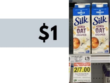 Silk Coupon | Get Oat Creamer for $1 at Lowes Foods (reg. $4.79)