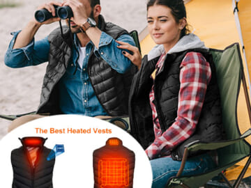 USB Electric Heated Vest $19.99 (Reg. $49.99) | L-XL, A Heartwarming gift