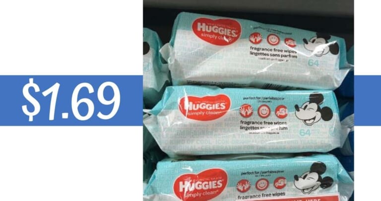 $1.69 Huggies Wipes at Kroger