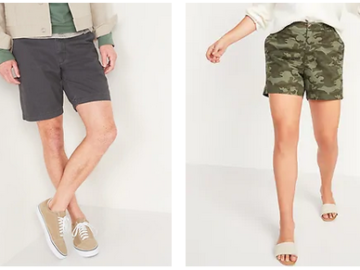 *HOT* Old Navy: Adult Shorts only $12, Kid’s Shorts only $7 {Today Only!}