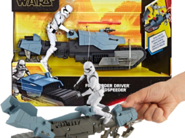 Hasbro Star Wars Galaxy of Adventures First Order Driver & Treadspeeder $8.99 (Reg. 24.99)