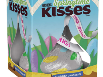12-Pack HERSHEY’S Springtime KISSES Solid Milk Chocolate Gift Boxes $14.99 (Reg. $34.95) | $1.25 each! FAB Easter Basket Stuffer!