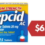 Pepcid Coupon | $6.99 Antacid Tablets