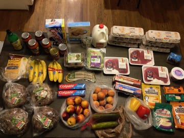This Week’s $76 Kroger Shopping Trip (+ what we ate)