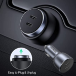 UGREEN USB C Car Charger Fast Charging $13.99 (Reg. $17.99) – FAB Ratings! 340+ 4.7/5 Stars!
