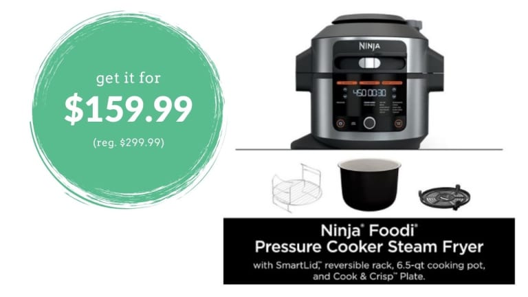 Ninja Foodi 14-in-1 Pressure Cooker $160