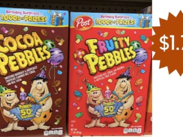 $1.79 Post Cereal at Kroger