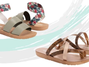 Muk Luks Sandals From $8.49 At Zulily