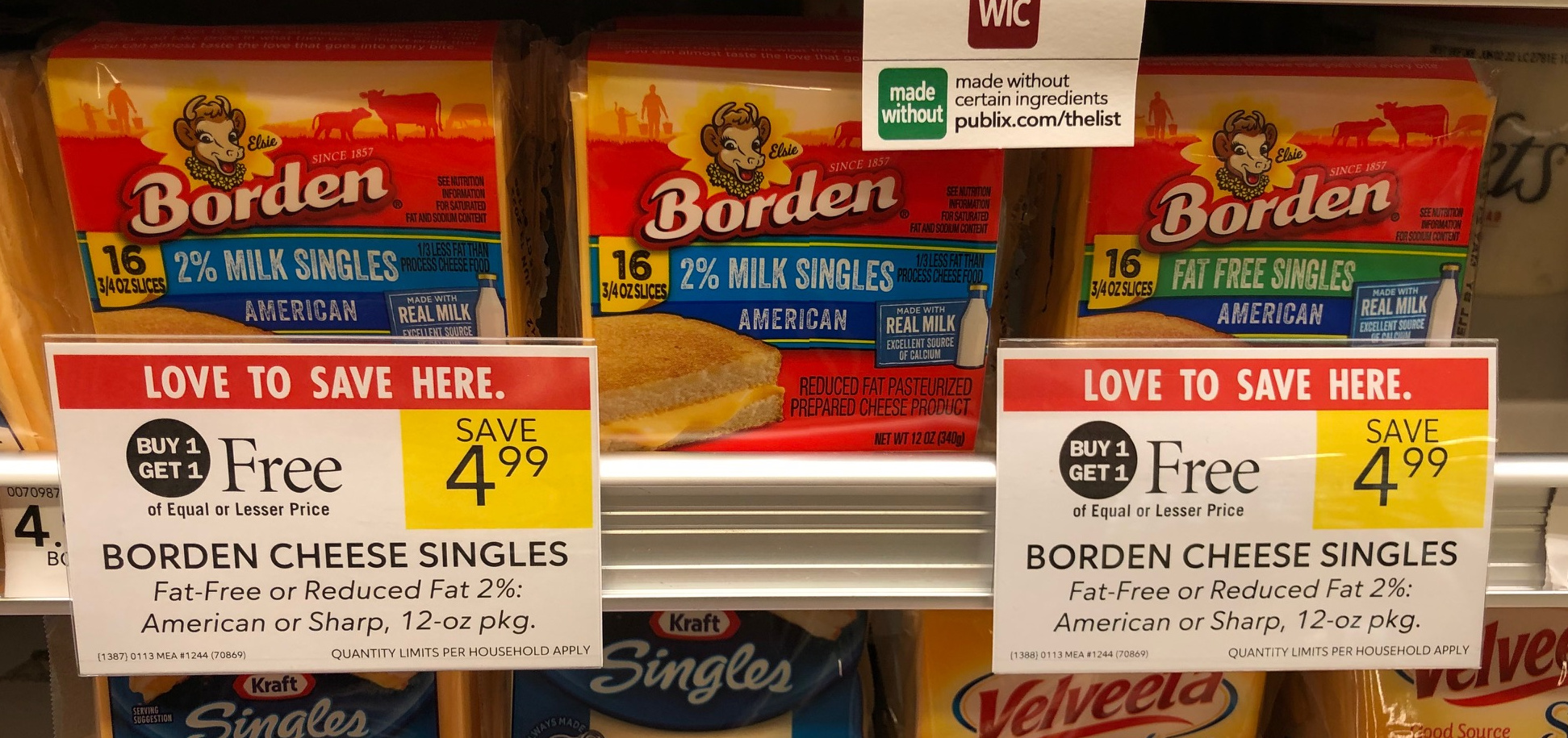 Borden Cheese Only $1.75 Per Pack At Publix on I Heart Publix 1