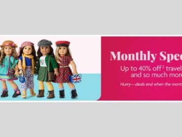 Up To 40% Off American Girl Accessories