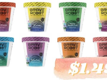 $1.49 Brave Robot Ice Cream Pints at Kroger
