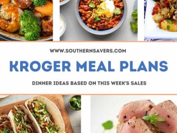 kroger meal plans 3/23