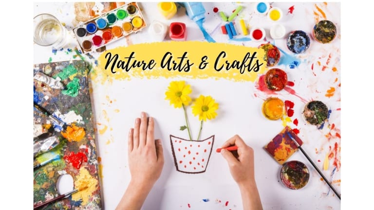 10 Nature Arts & Crafts Projects For Kids