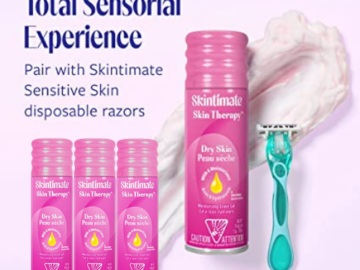 3-Pack Skintimate Women’s Skin Therapy Moisturizing Shave Gel as low as $5.37 Shipped Free (Reg. $9.99) – FAB Ratings! 3.5K+ 4.8/5 Stars! | $1.79 each