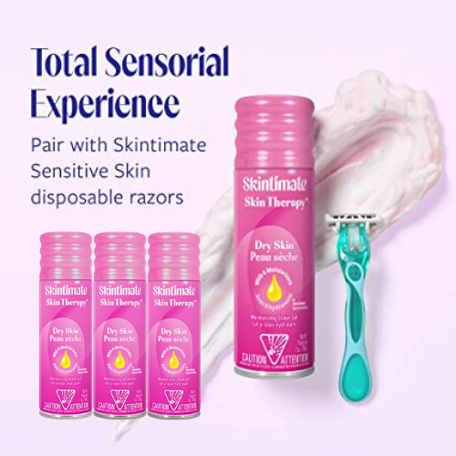 3-Pack Skintimate Women’s Skin Therapy Moisturizing Shave Gel as low as $5.37 Shipped Free (Reg. $9.99) – FAB Ratings! 3.5K+ 4.8/5 Stars! | $1.79 each