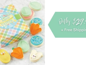 Cheryls’ Cookies | Easter Gift Box $29.99 + Free Shipping