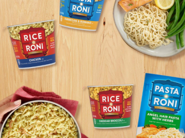12-Pack PASTA RONI Quaker Rice a Roni, 3-Flavor Variety Pack, 2.25 Oz Cups $14.31 (Reg. $18) | $1.19 per Cup! FAB Ratings! 10K+ 4.5/5 Stars!