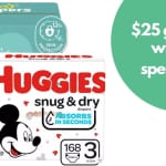 $25 Target Gift Card With $100 Diapers