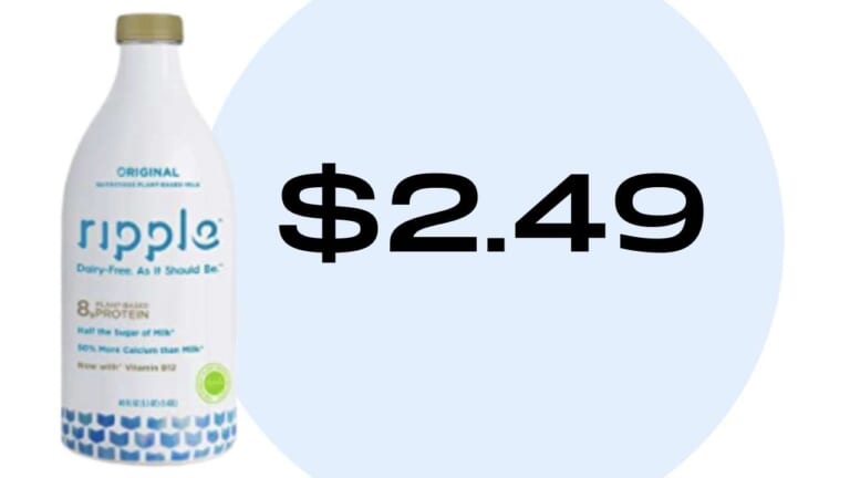 Ripple Coupon | $2.49 Plant-Based Dairy-Free Milk
