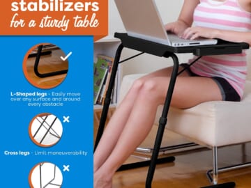 Today Only! Table-Mate Folding TV/ Laptop Trays from $33.39 Shipped Free (Reg. $50)
