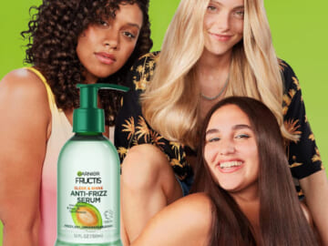 Garnier Fructis Sleek & Shine Anti-Frizz Serum as low as $2.59 Shipped Free (Reg. $7) – 3K+ FAB Ratings! + 2-pack for $4.84 or $2.42 per bottle