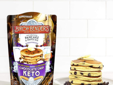 3-Count Birch Benders Keto Chocolate Chip Pancake & Waffle Mix as low as $12.36 Shipped Free (Reg. $22.47) | $4.12 each! – Keto-friendly, Grain-free, Gluten-free!