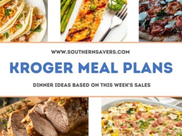 kroger meal plans 3/30