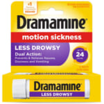 8 Count Dramamine Motion Sickness Tablets, Less Drowsy (Travel Vial) as low as $3.21 Shipped Free (Reg. $7) – $0.40 each, Long-lasting Formula