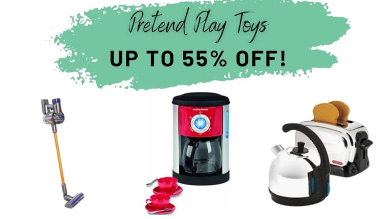 Up To 55% Of Pretend Play Toys On Amazon