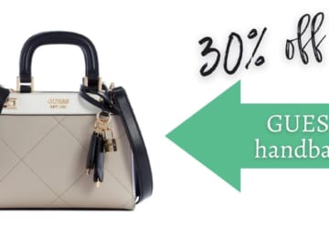Macy’s | 30% Off Guess Handbags & More