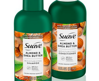 Free Samples of Suave Almond & Shea Butter Moisturizing Hair Care!