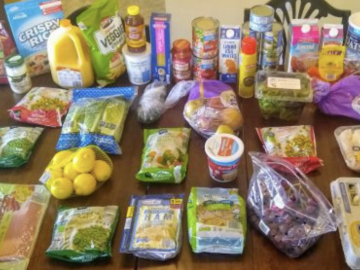Brigette’s $88 Grocery Shopping Trip and Weekly Menu Plan for 6
