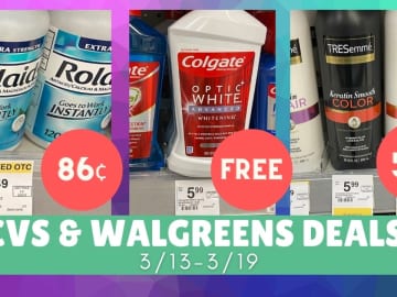 Video: Top CVS & Walgreens Deals 3/13-3/19