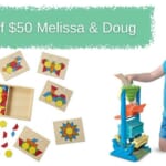 Amazon | $10 off $50 Melissa & Doug