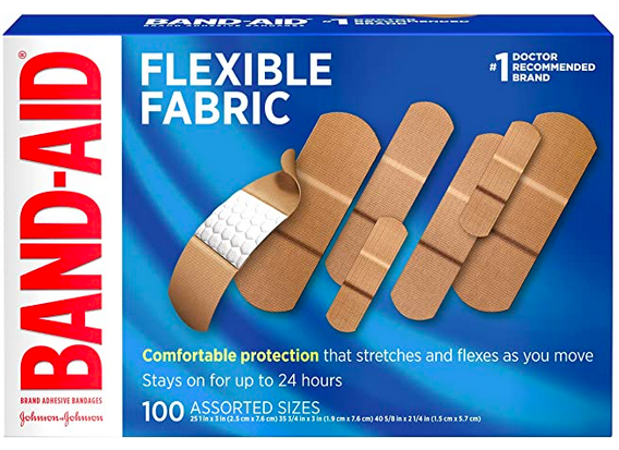 Band-Aid Brand Flexible Fabric Adhesive Bandages