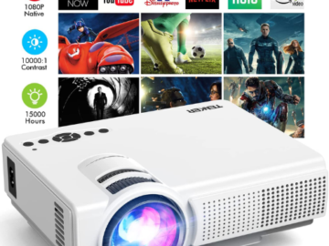 Native 1080P Mini Projector with Built-in Speaker $49.50 After Code (Reg. $110) + Free Shipping | Compatible with Laptop/PC/DVD/TV