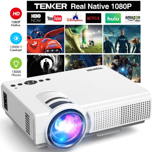 Native 1080P Mini Projector with Built-in Speaker $49.50 After Code (Reg. $110) + Free Shipping | Compatible with Laptop/PC/DVD/TV